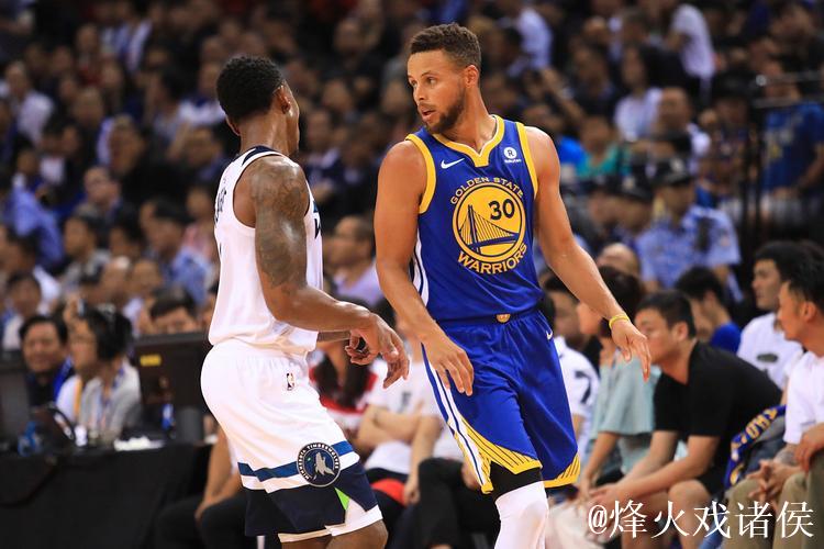 库里30+8爱德华兹27分 勇士终结森林狼4连胜